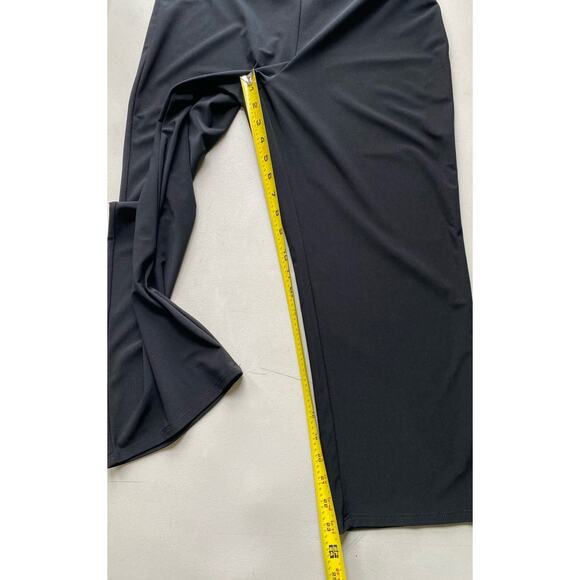 White House Black Market Crop Pants Womens Small NEW Black Pull On Soft Stretch - Picture 6 of 9